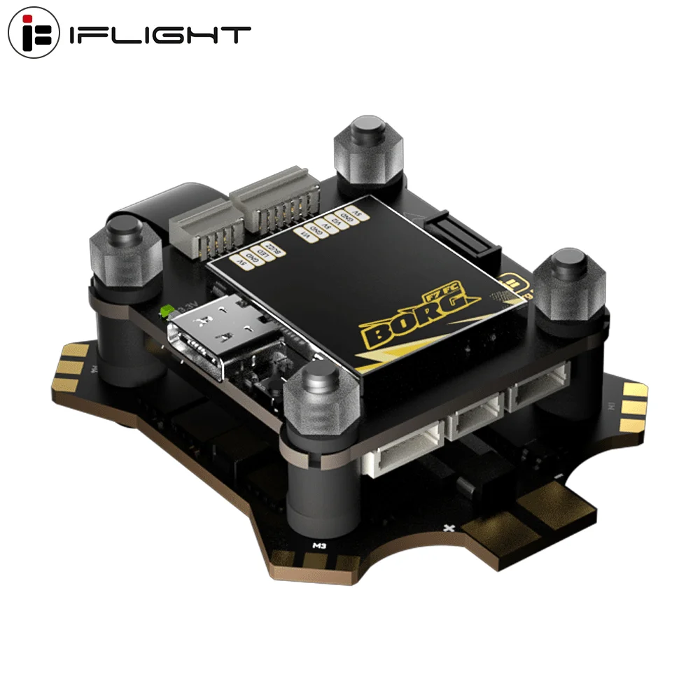 VoltSIFlight Borg F7 Stack F72 - đánh giá và giá Fpv Flight Controller F7 Stack 60A