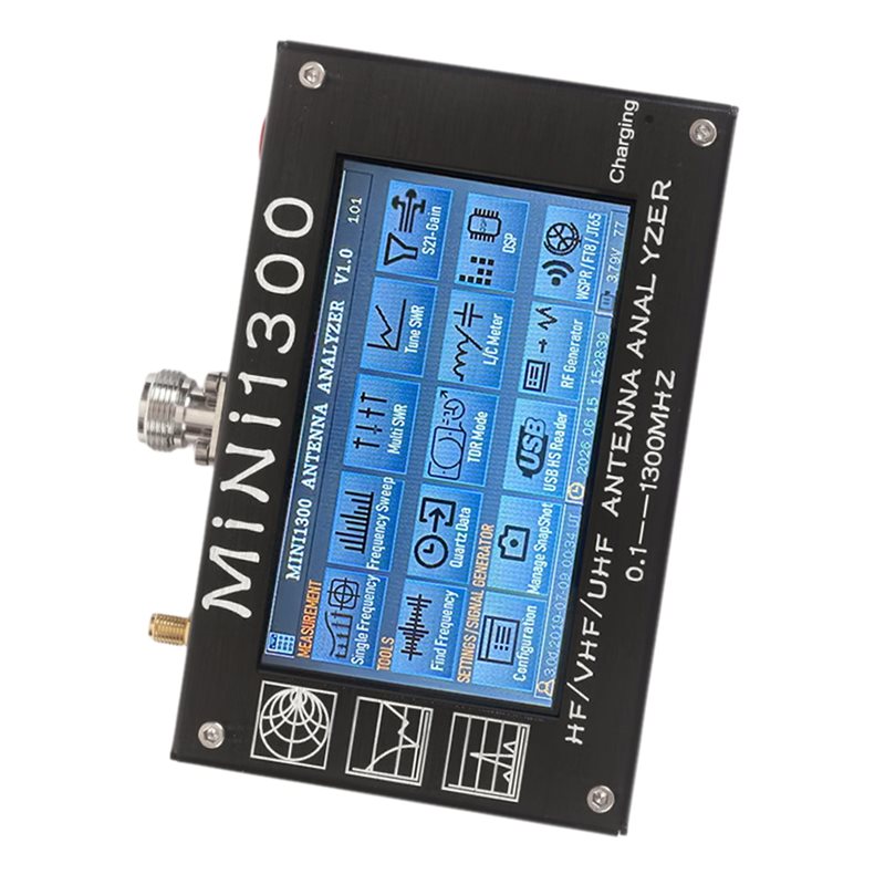 ABUI-Mini1300 4.3Inch Vector N - đánh giá và giá Signal Generator Spectrum Analyzer