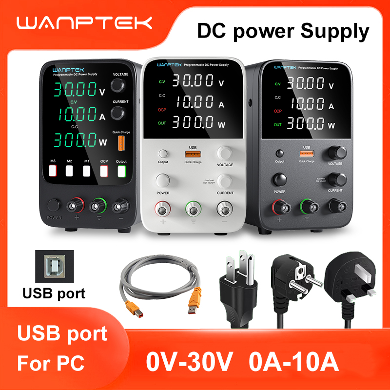 Wanptek Laboratory Power Suppl - đánh giá và giá Programmable Dc Power Supply 30V 10A