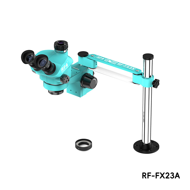 RF4 RF-FX23A Trinocular Micros - đánh giá và giá Stereo Trinocular Microscope Pcb