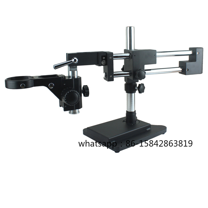 Universal Stand Double Boom Bi - đánh giá và giá Stereo Trinocular Microscope Pcb