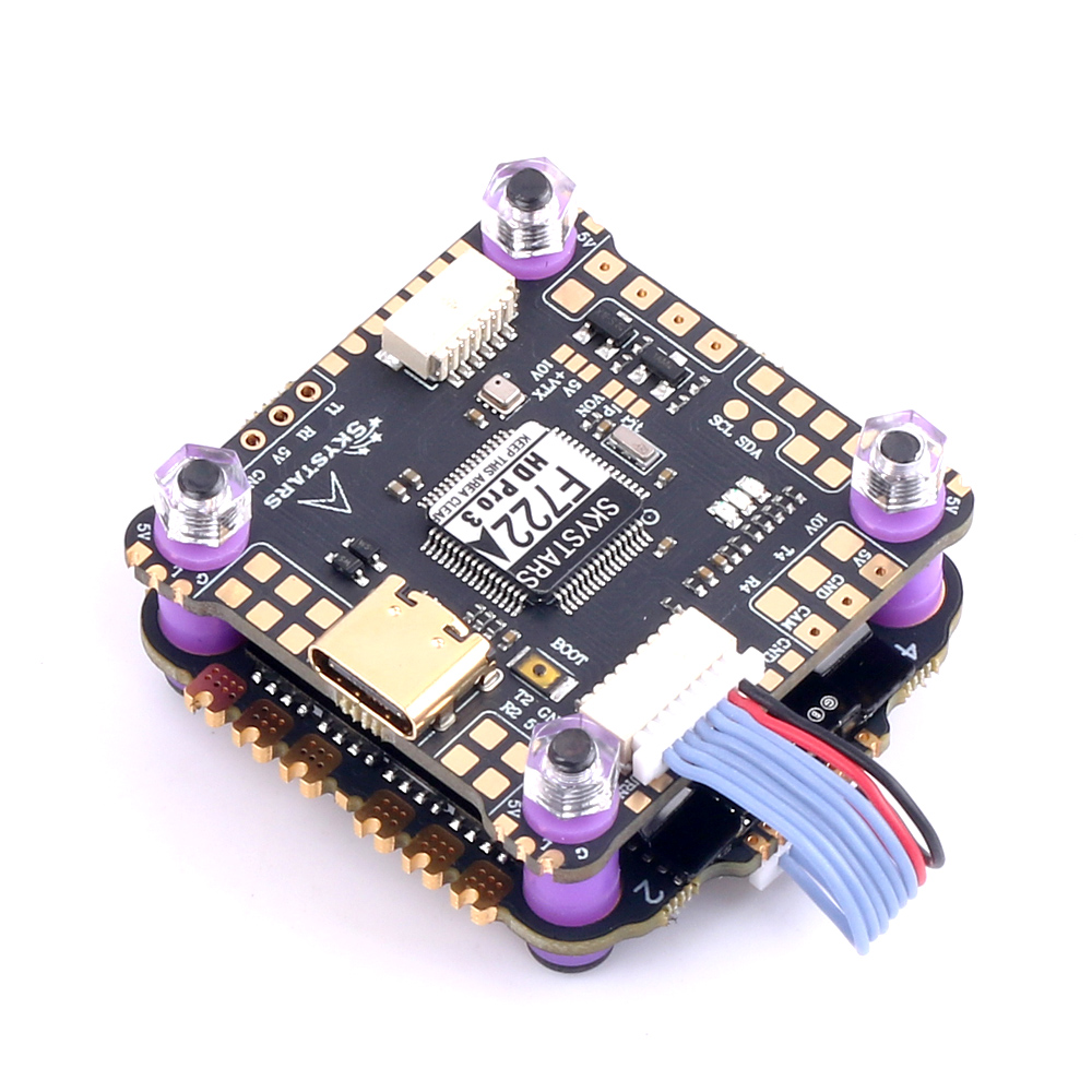 SKYSTARS F7 Flight Controller  - đánh giá và giá Fpv Flight Controller F7 Stack 60A